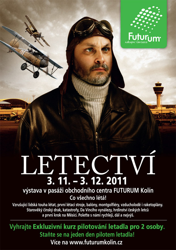 plak�t, v�stava Letectv�, Futurum Kol�n